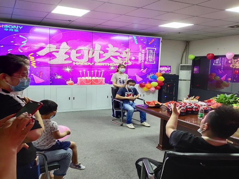 陽春三月，華邦瀛第一季度員工生日會慶?；顒訄A滿結(jié)束